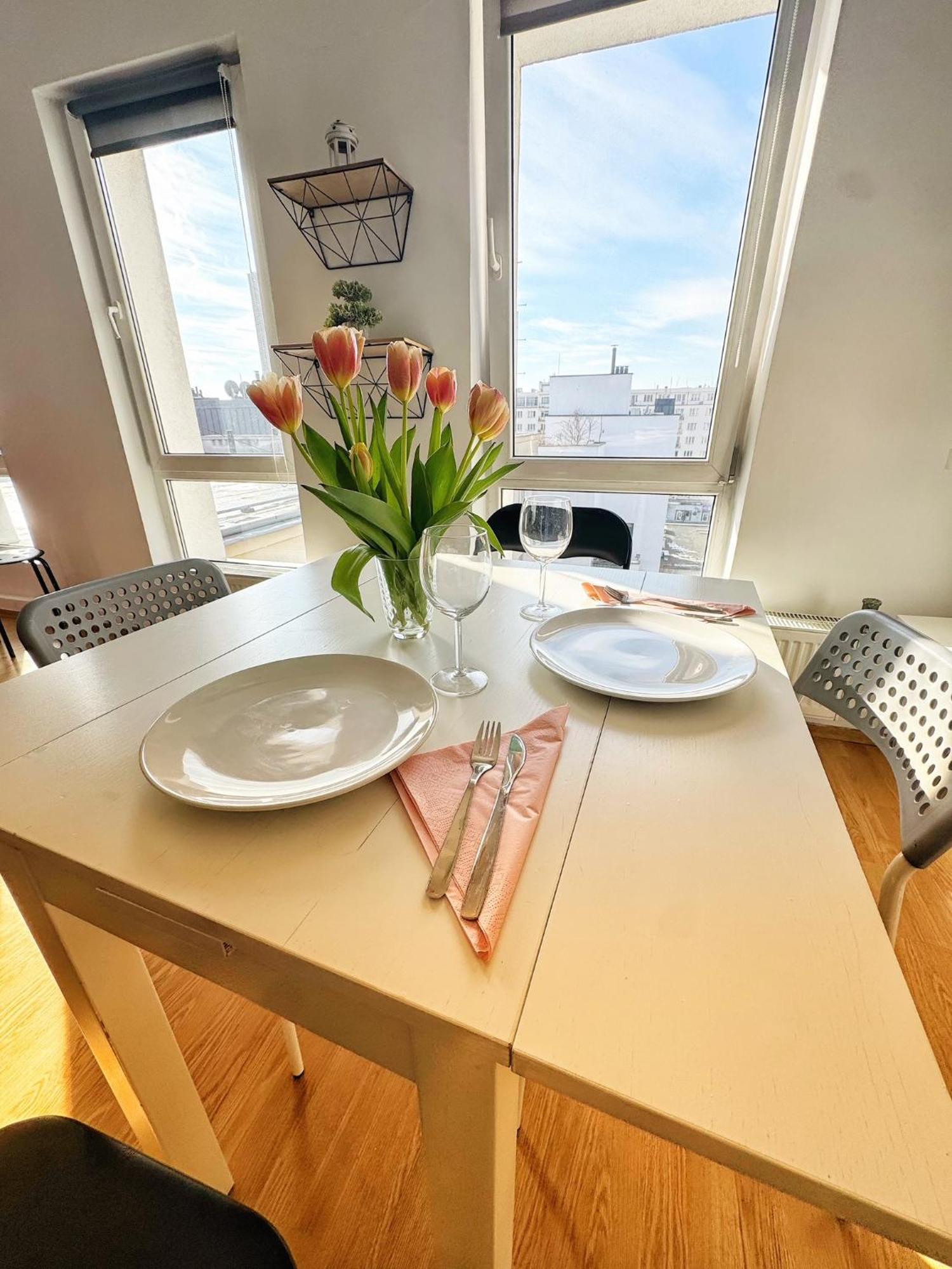 Hoza Apartament Studio W Centrum Warszawy Varsovie Extérieur photo